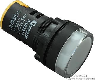 MULTICOMP RAD223B LED Panel Mount Indicator, Pilot Lamp, Green, 22 mm, 24 V, IP65 (10 pieces)