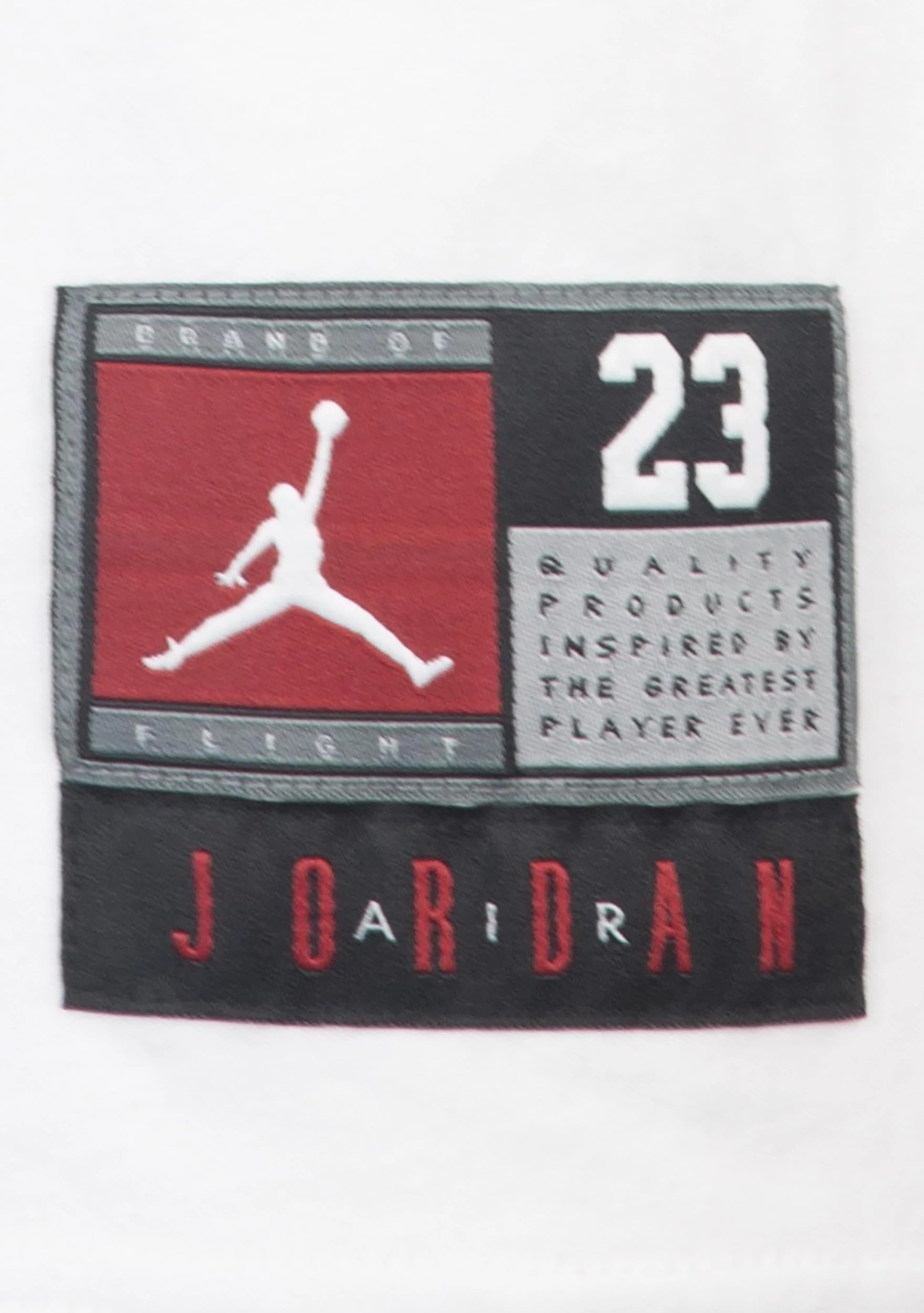 Jordan t-Shirt Dziecko Z Długim Rękawem 23 Dziecko Biały 95C591, biały, 10 anni
