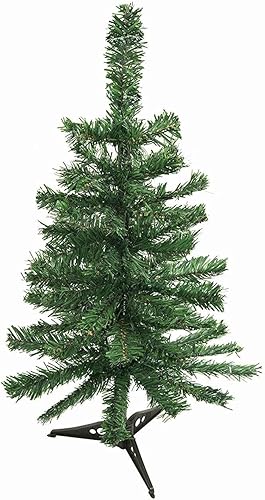 Omni - Mini árbol de Navidad navideño de pino Charlie de 2 pies, sin luz (1)