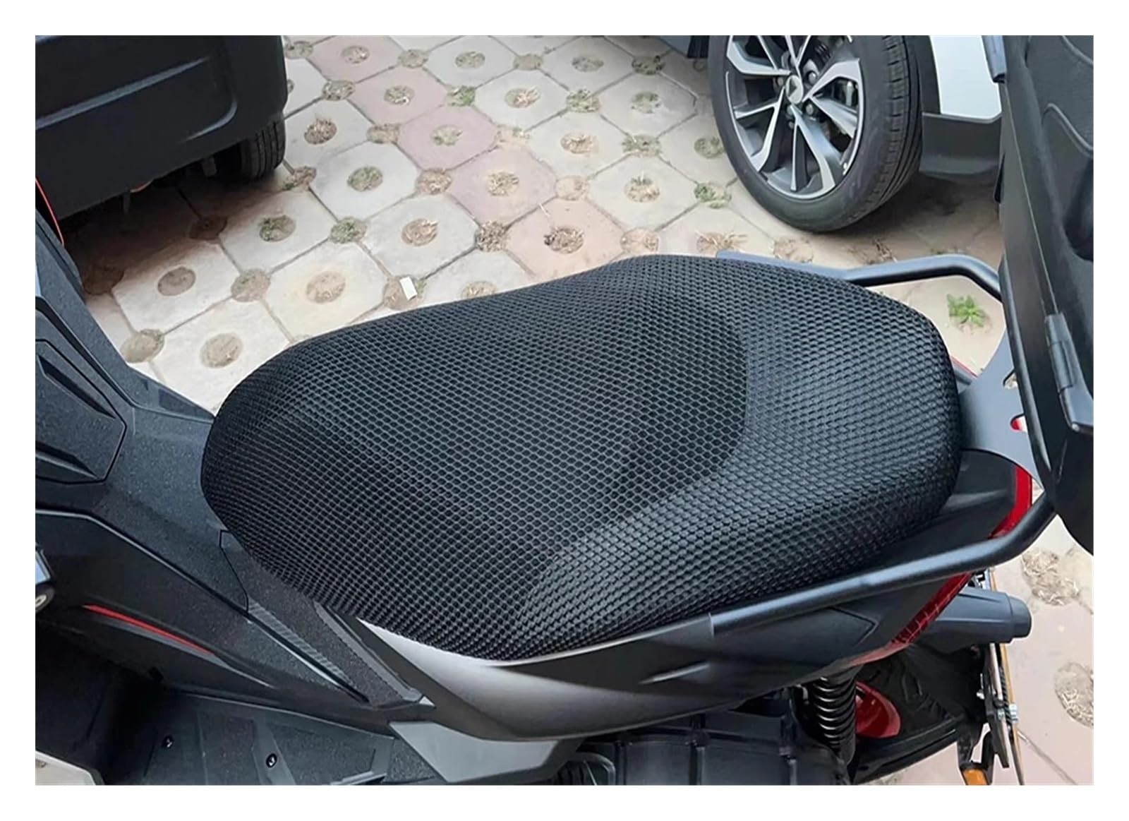 Protection Moteur GP Kompozit Noire Pour Aprilia SR GT 125 / SR GT 200 (2022-2023)