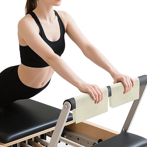 Alfombrilla antideslizante para pilates, almohadillas antideslizantes para entrenamiento de manos, guantes de agarre plegables para yoga, dominadas,