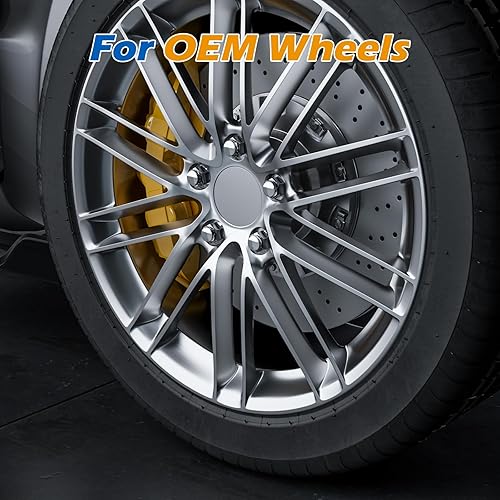 Vista 29 de Dynofit - Tuercas para rueda M14x1.5, tuercas OEM color negro hexagonales de 7/8 pulgadas (22mm), altura 1.5 pulgadas y asiento cónico, 20