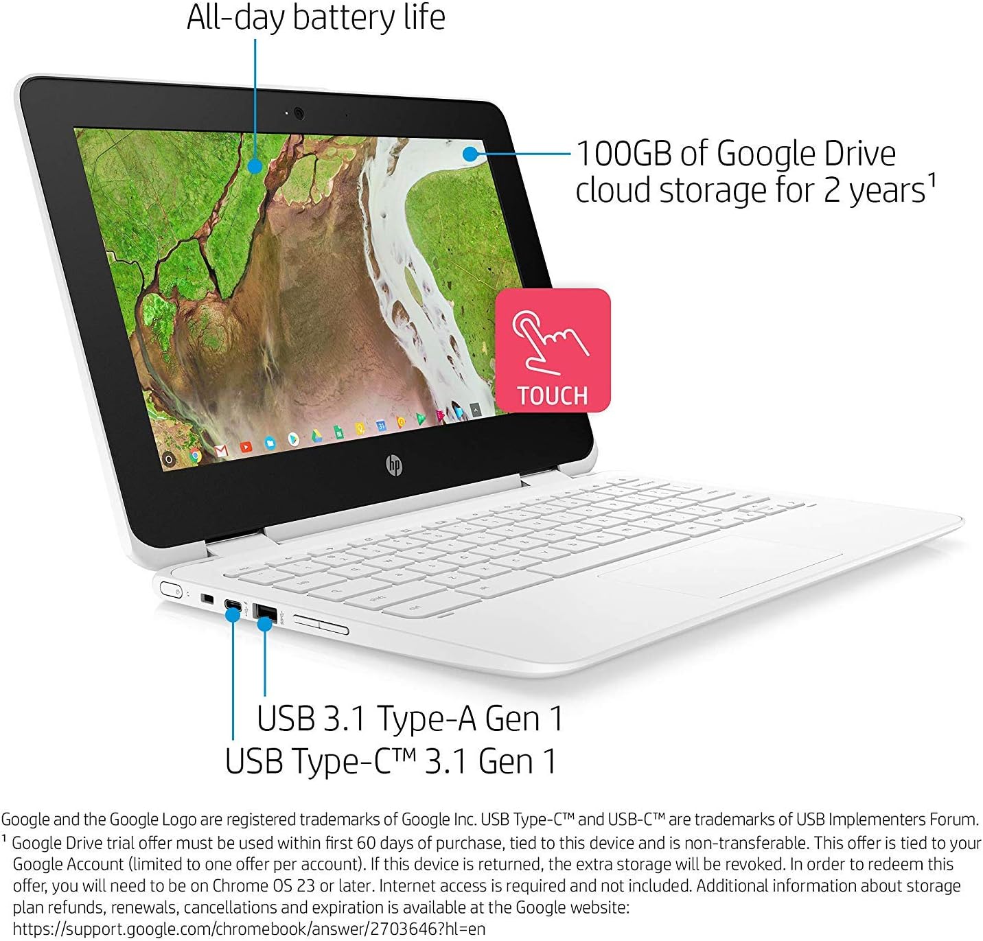 HP Chromebook x360 Performance Bluetooth Photo