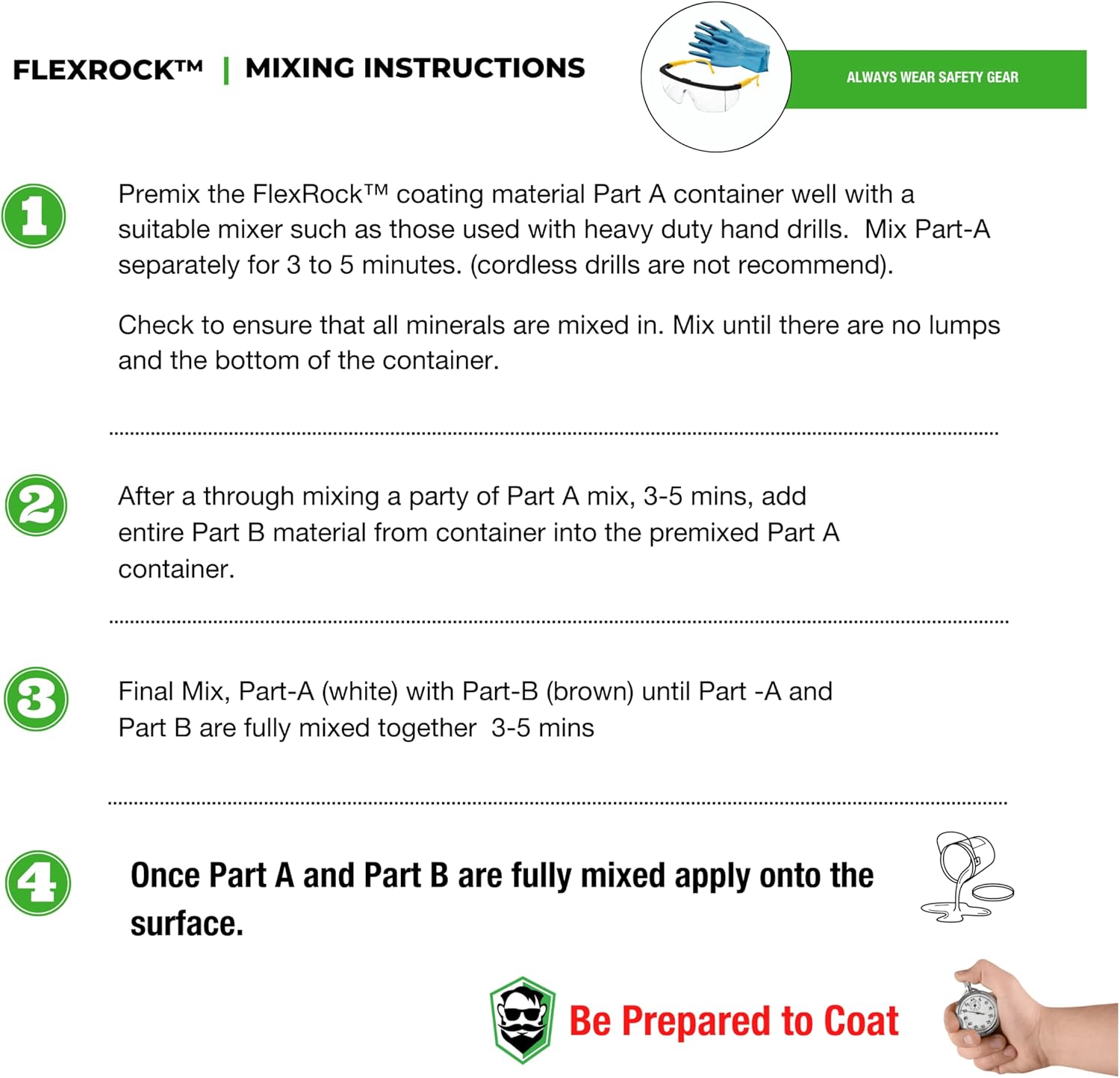 FX-100 Waterproof Sealant – Indoor & Outdoor Coating – Multi-Surface Leak Repair – Easy to Apply – 3X Stronger Than Epoxy – Natural White / 2.5 Gallon Kit with Application Tools