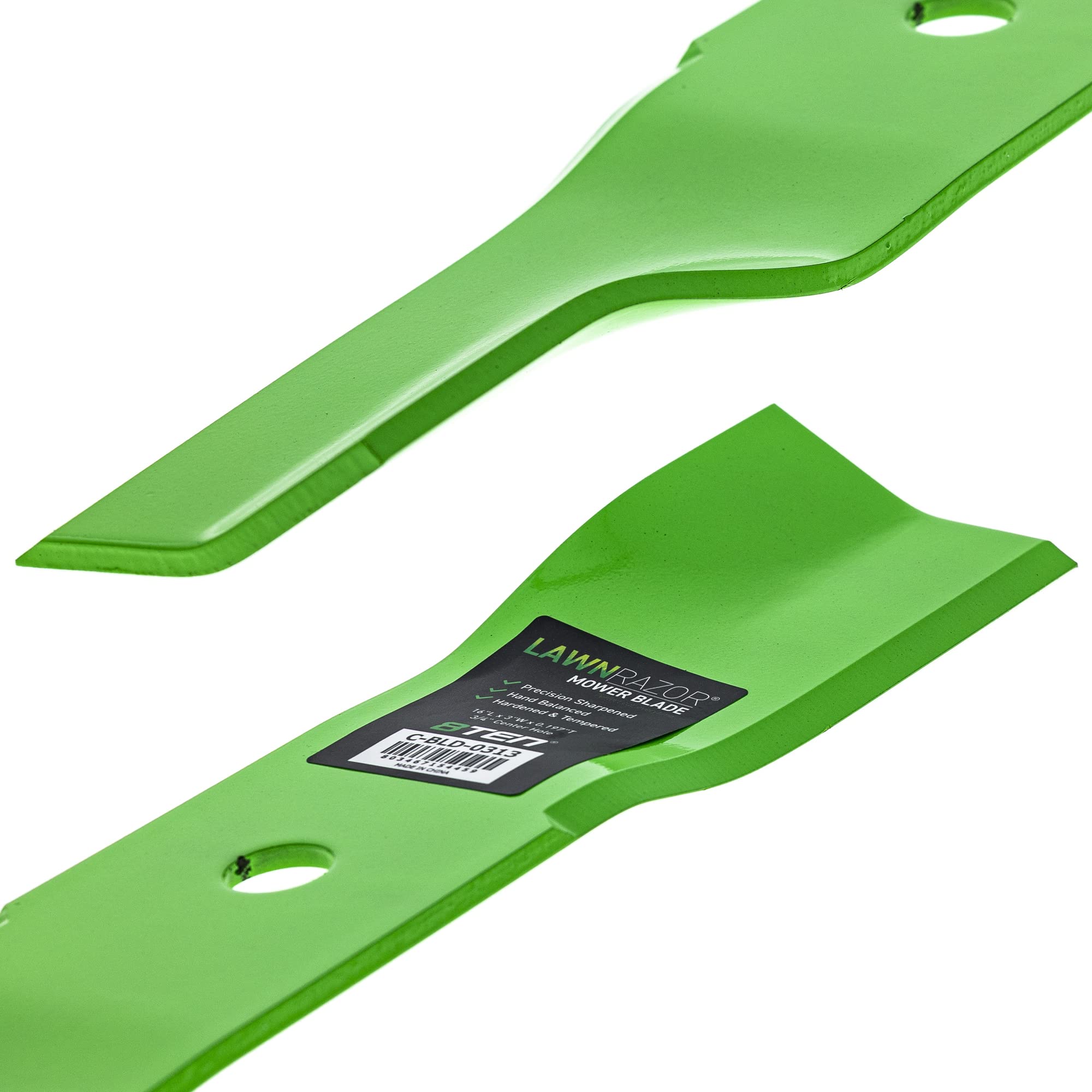 Amazon.com : 8TEN LawnRAZOR Blade Set for Cub Cadet Z-Force 18 15