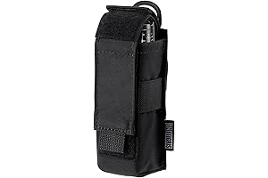Versatile Tactical Belt Pouch for Secure Flashlight Carry