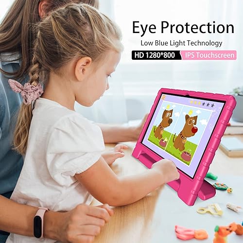 Miniatura 6 de Tablet para niños, tableta de 10 pulgadas para niños, Android 13, CPU de 8 núcleos, WiFi, batería de 12 horas, control parental, pantalla HD,