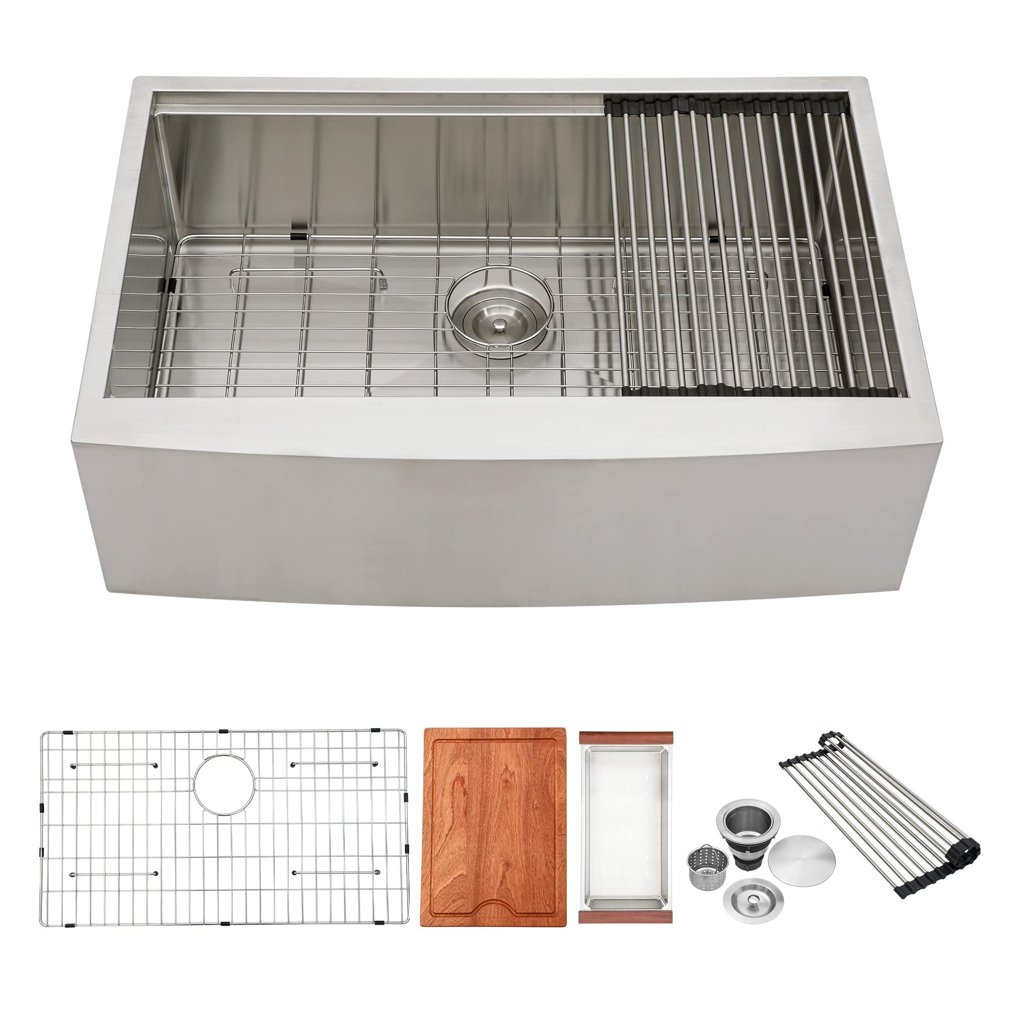 Buy 30 Farmhouse Sink Stainless Lofeyo 30 Inch Farm Kitchen Sink