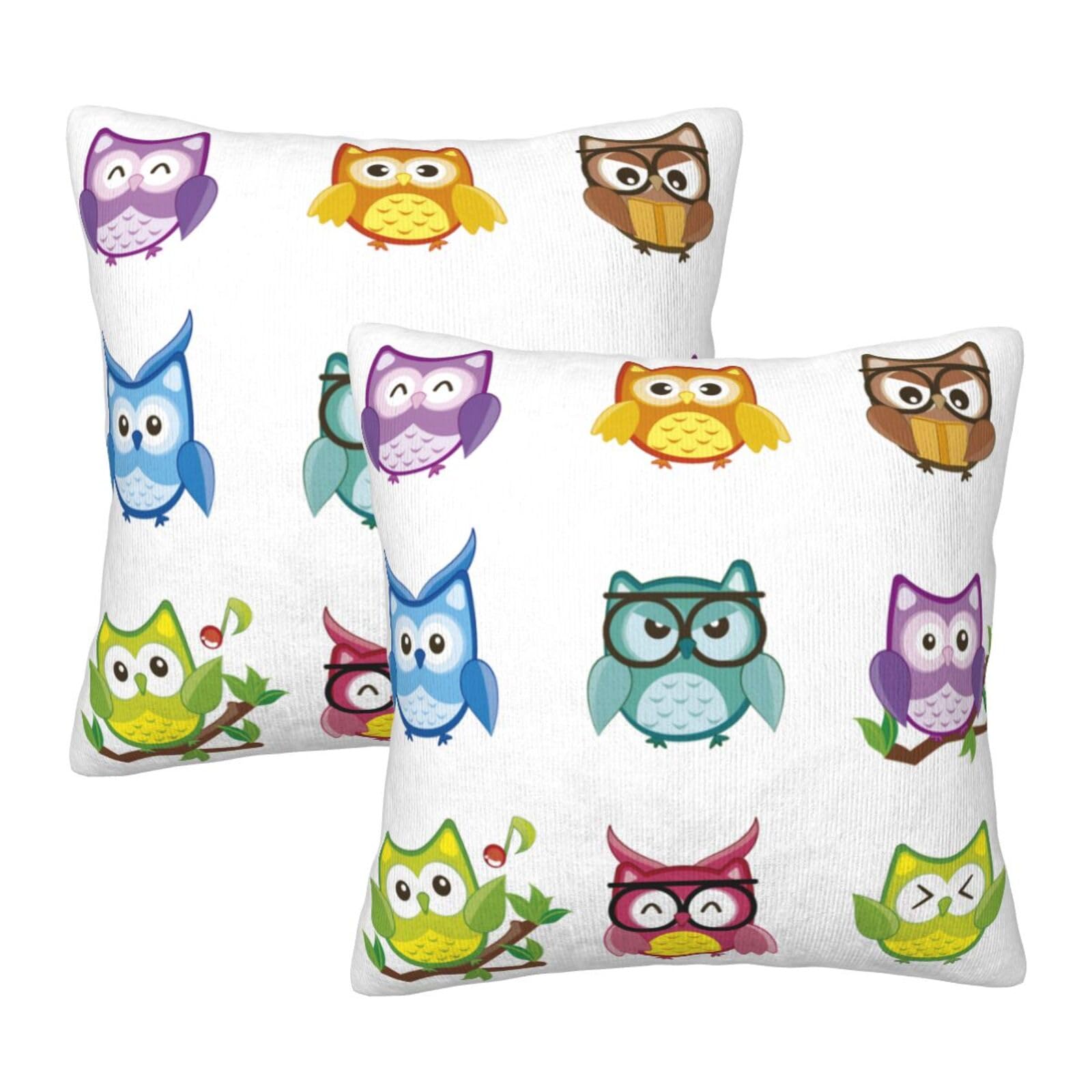 Taies d'oreiller chouettes et oiseaux pour une chambre cocooning et nature