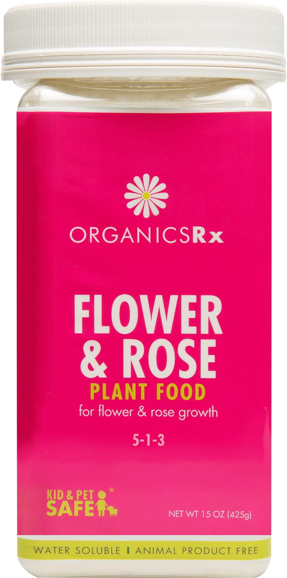 Organics Rx Rose and Flower Food, 15-Ounce