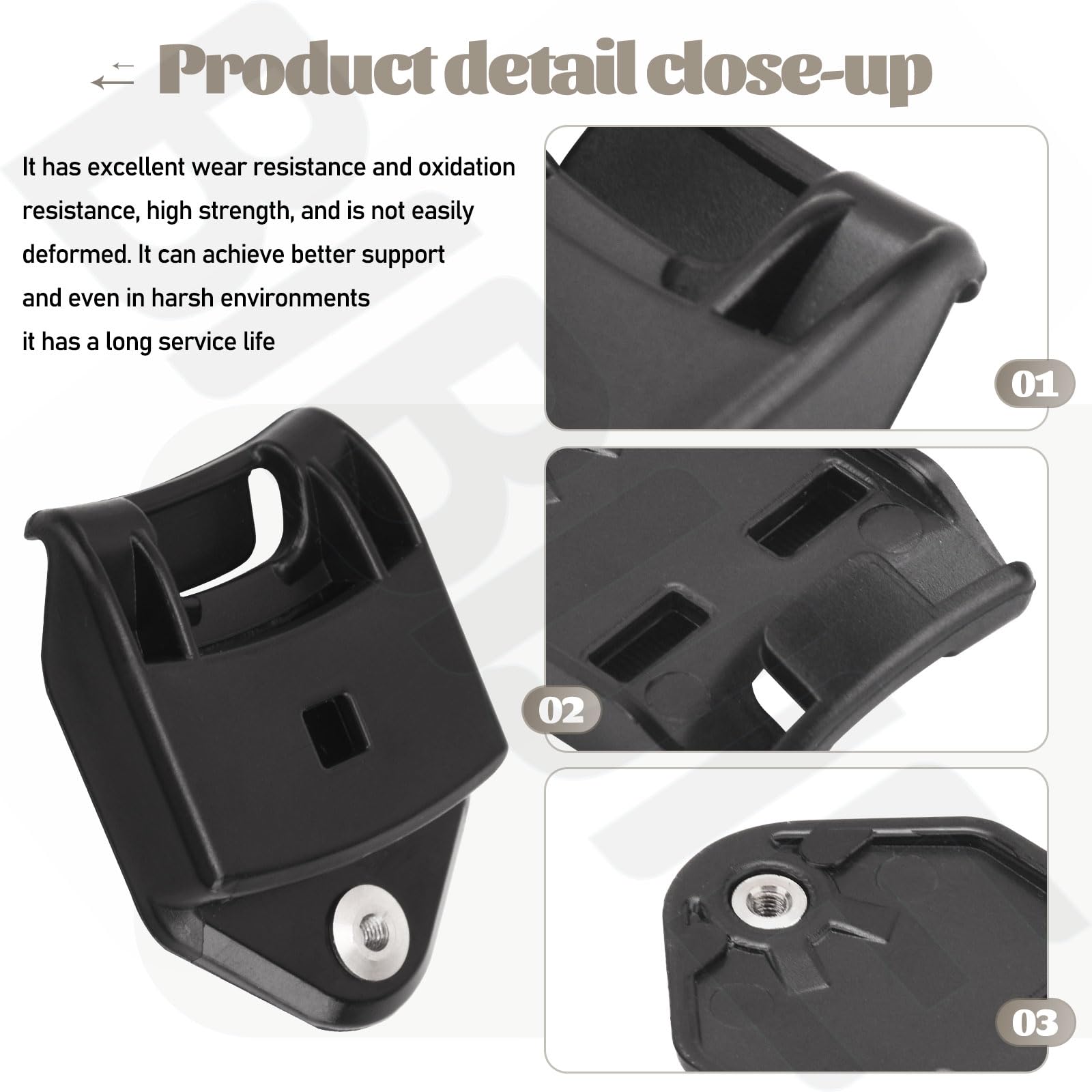 Paquete de 2 adaptadores de orejeras WAC0003 compatibles con Kask para todos los protectores auditivos Plasma, Super Plasma, HP