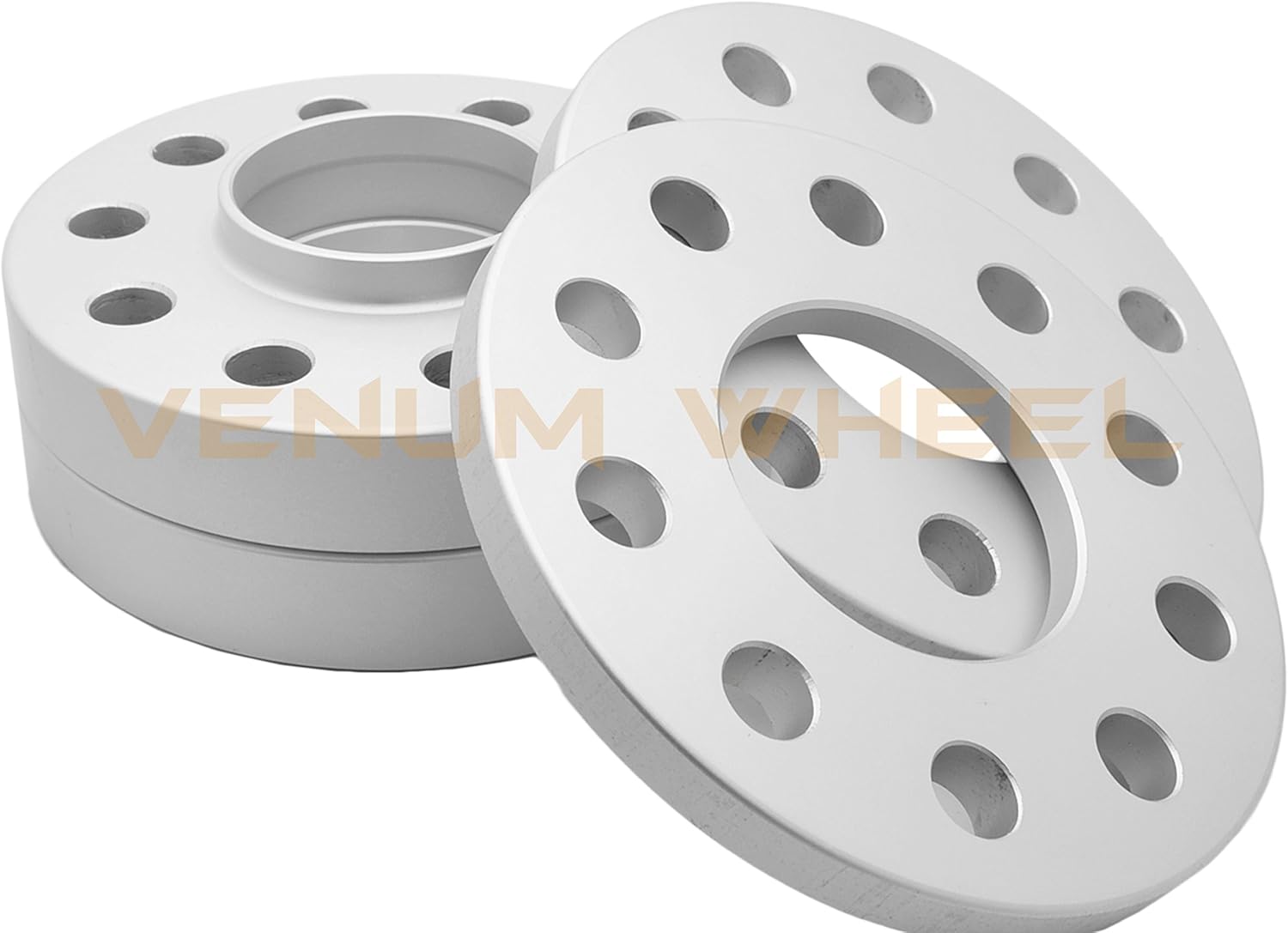 Complete Staggered Kit of 15mm & 20mm Hubcentric Wheel Spacers for 2003-2009 CLK | Includes Extended 12x1.5 Ball Seat Bolts Which Is Compatible With Mercedes Benz
