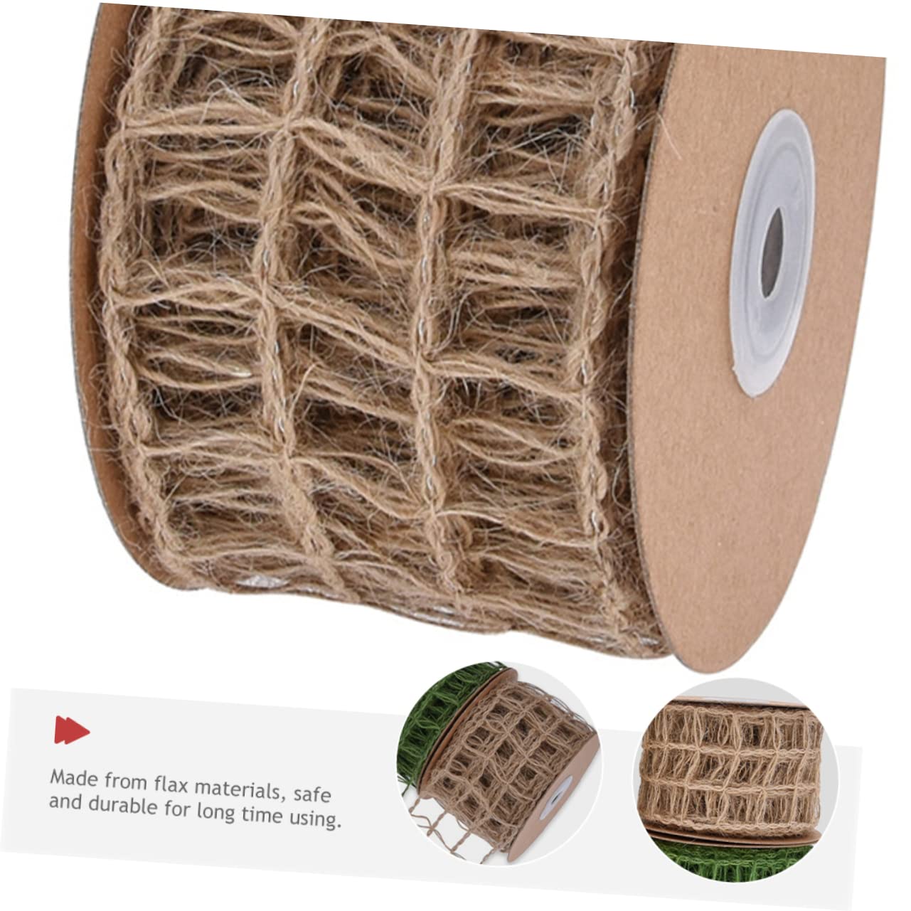 Operitacx 5stücke Burlap Dekorationsband Mit Bastelmaterial Für Hochzeiten Und Weihnachtsdekoration Stränge Langlebig Und Vielseitig Einsetzbar