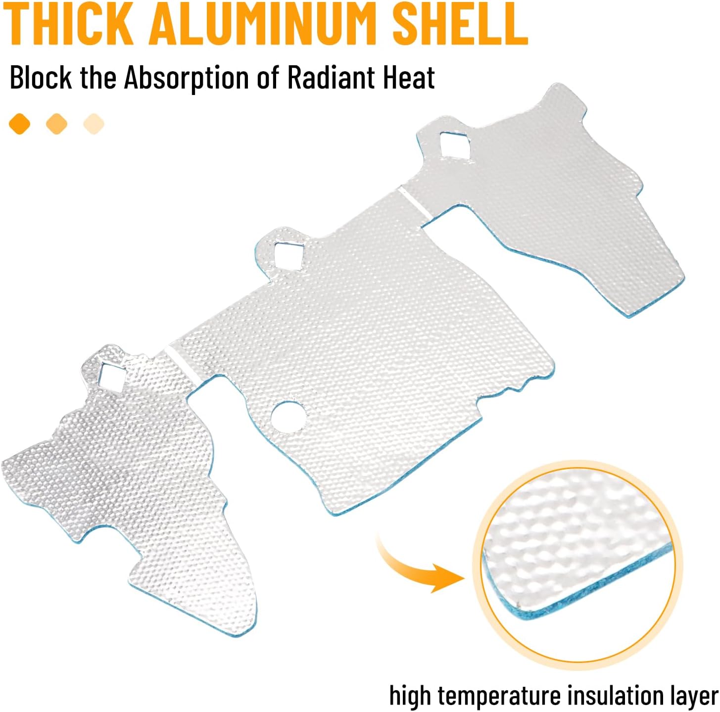 Fuel Rail & Injector Cover Kit Heat Shield Kit 010378 Compatible with 1997-2004 Jeep Grand Cherokee Wrangler TJ 4.0L Engine