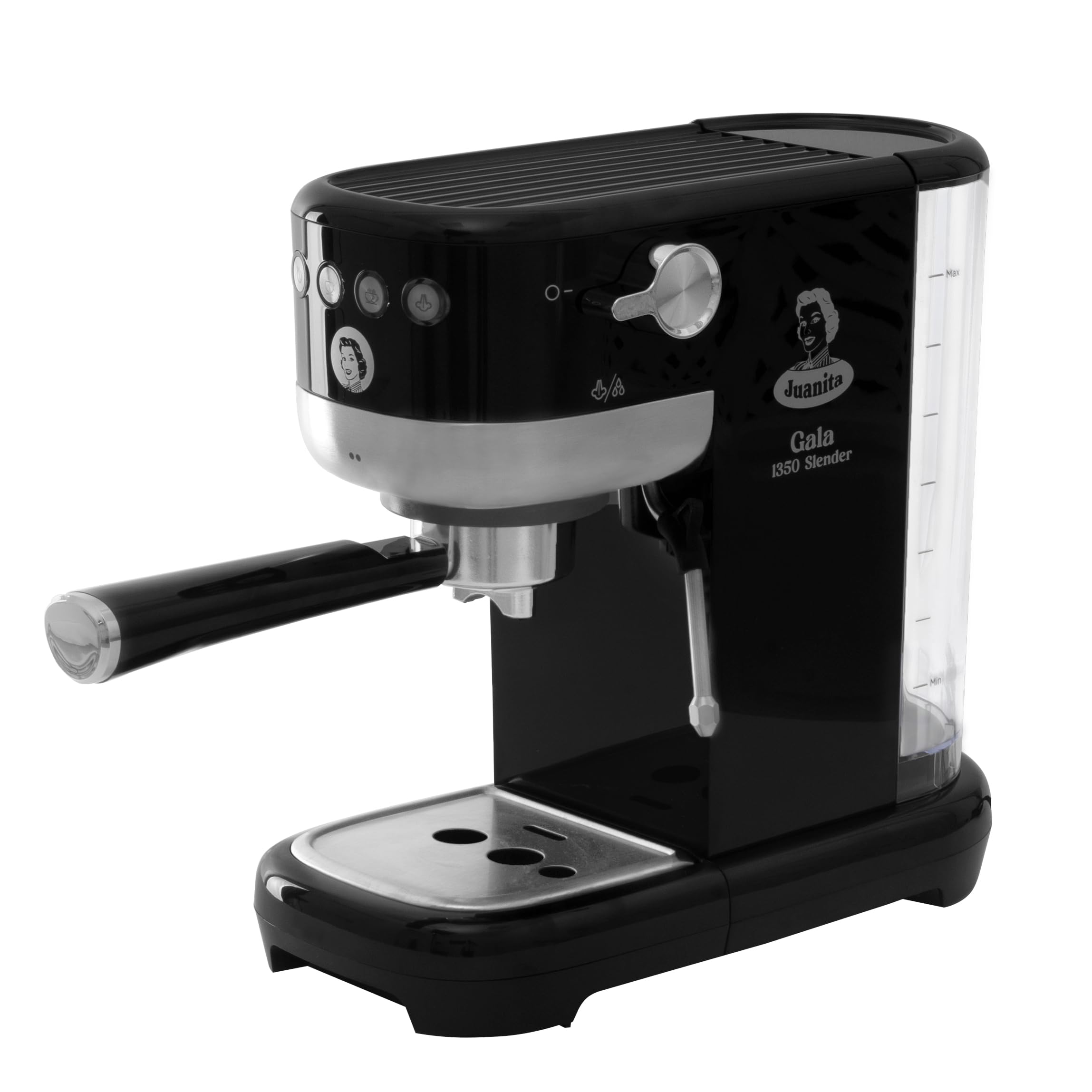 Juanita Gala Slender Espresso Coffee Maker - 1350W - 20 bars