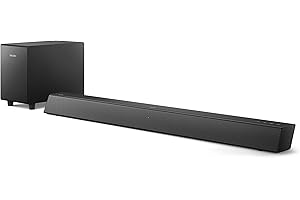 Experience Unparalleled Audio Immersion with the Philips B5305 2.1 Soundbar Speaker
