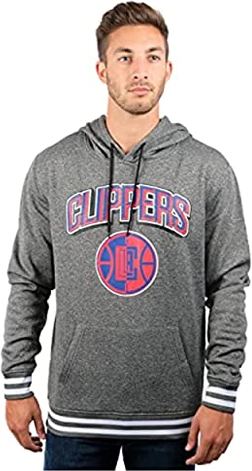 Ultra Game Men's NBA Official Soft Fleece Hoodie Sweatshirt