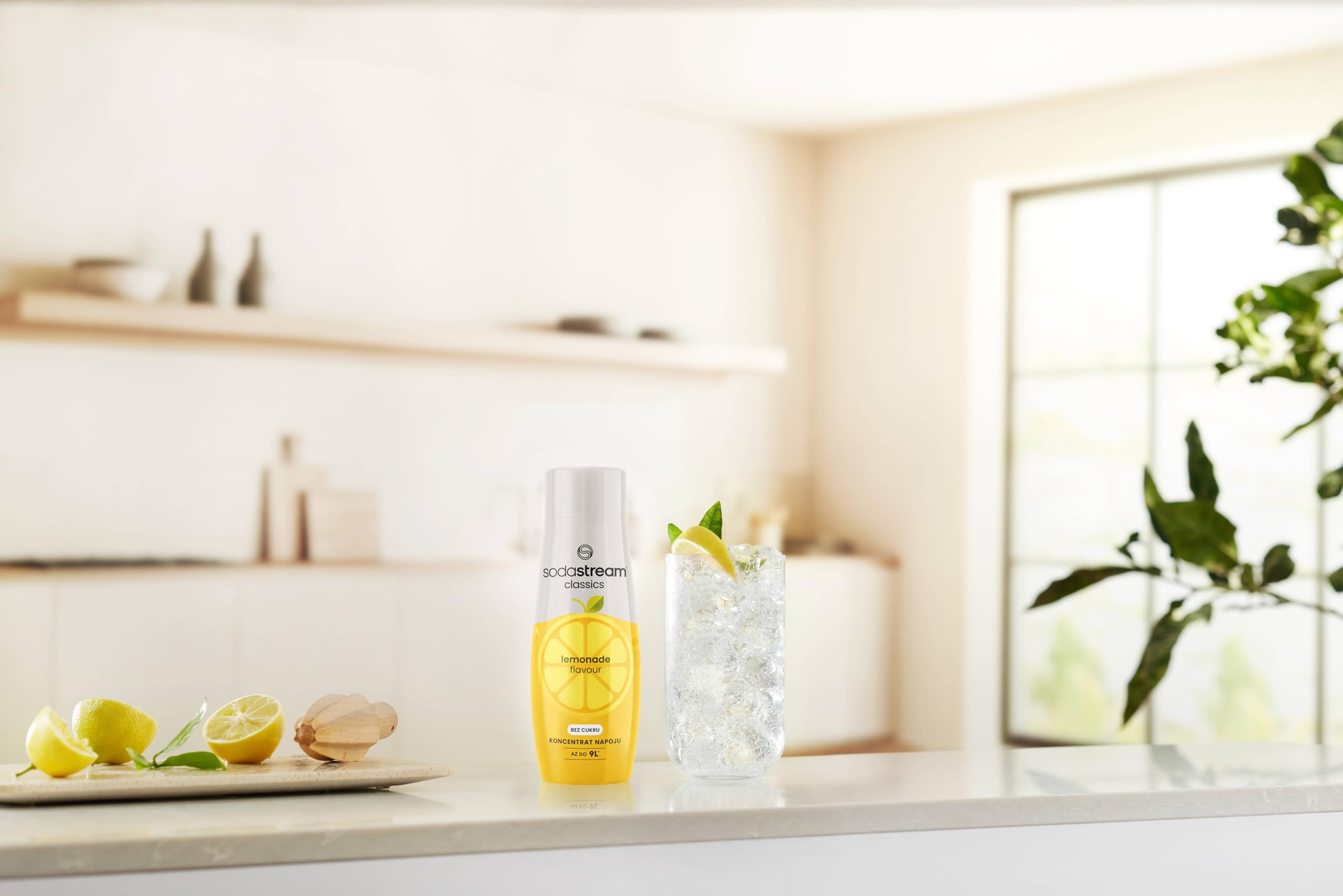 Syrop do saturatorów SODASTREAM Lemon 12 x 440 ml bez cukru