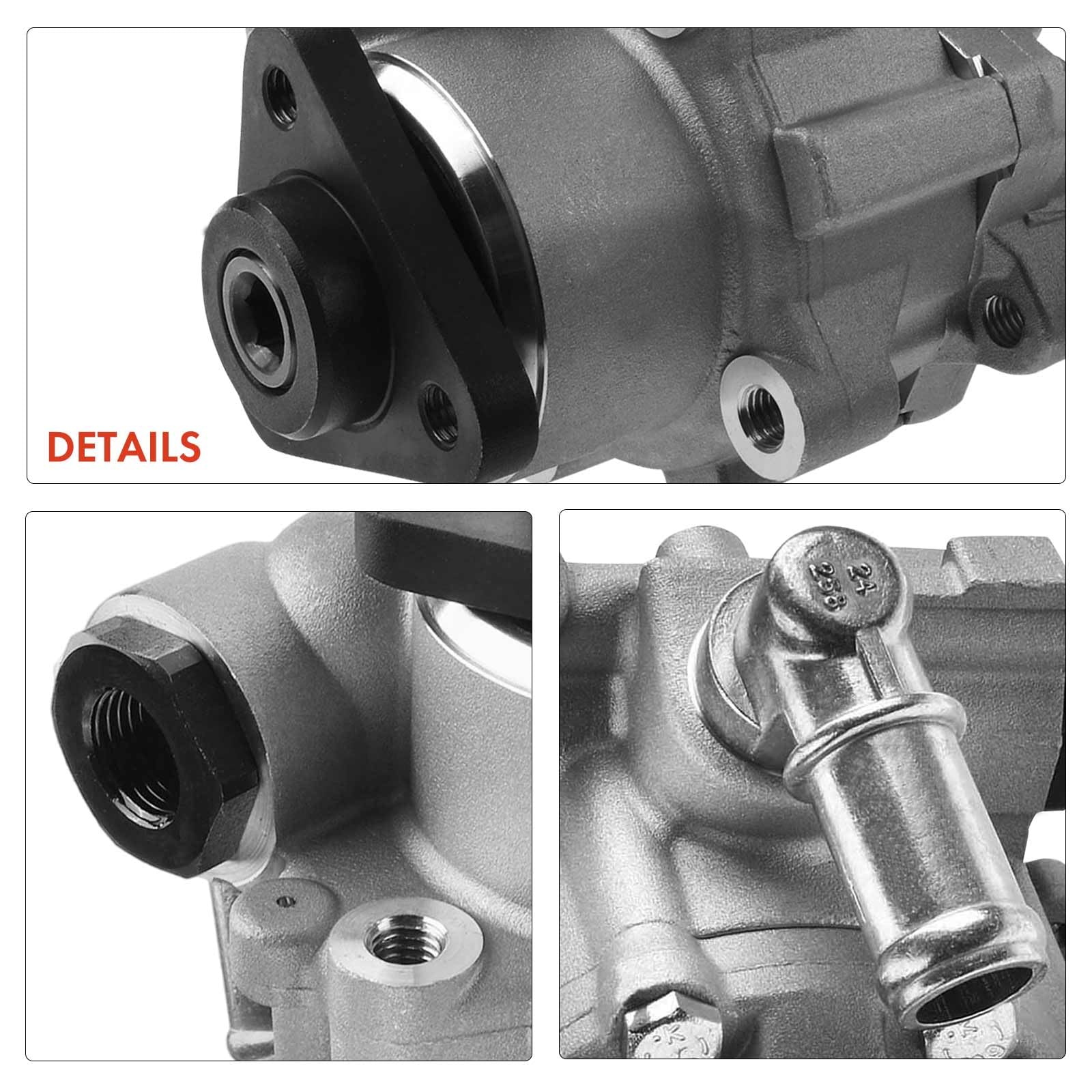 Frankberg Servopumpe Hydraulikpumpe Lenkung Kompatibel mit 3er E46 323 325 328 330 2.5L-3.0L 1998-2005 5er E39 525 528 530 2.5L-3.0L 1995-2004 Benzin Replace #96636M