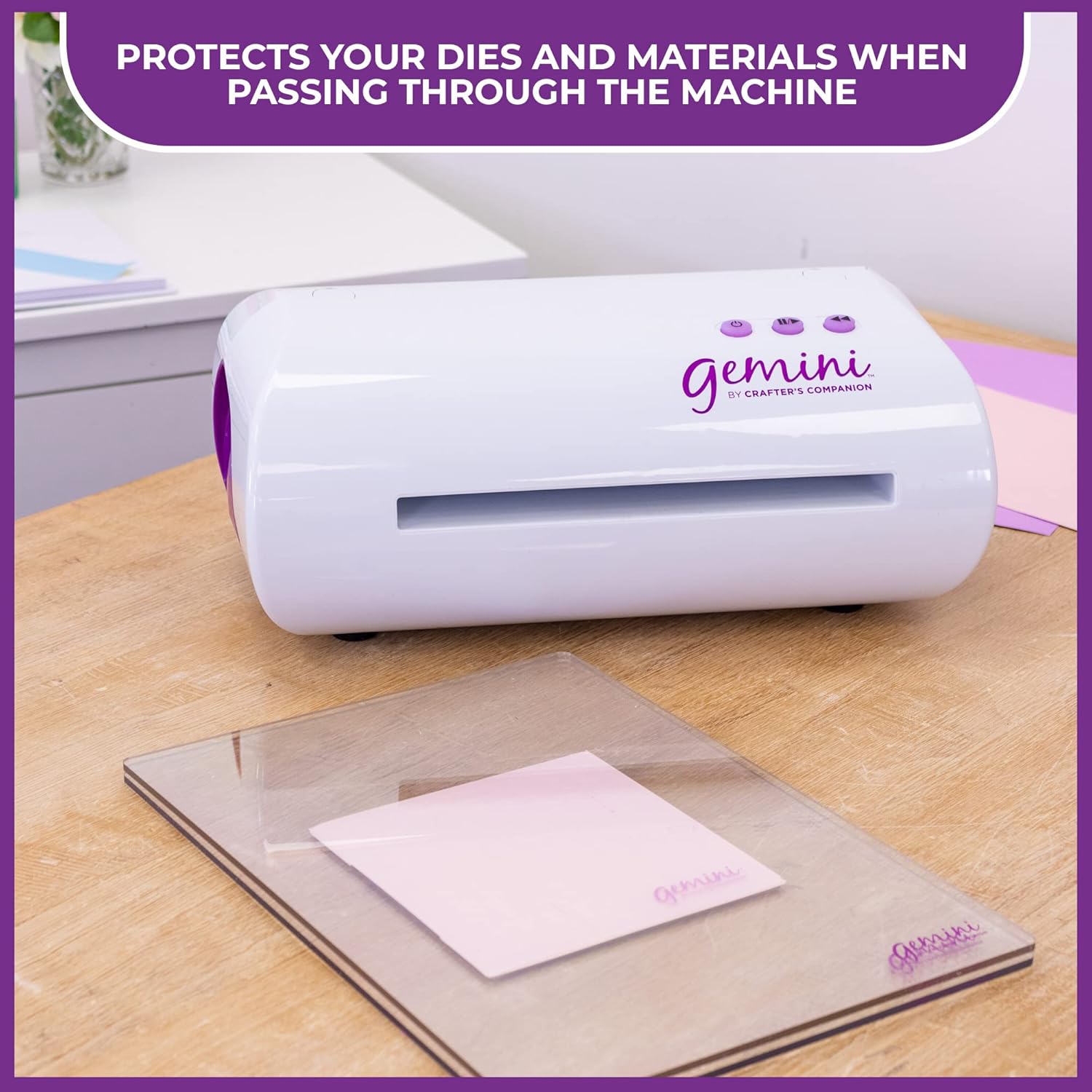 Crafter's Companion - Gemini Accessories - Clear Cutting Plate For Gemini Die Cutting Machine, 9 inches x 12.5 inches