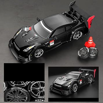 Goolsky Remote Controlled Car RC Drift Car 1/16 Drift Car 2.4GHz 4WD 40km/h RC Car High Speed Gift RTR