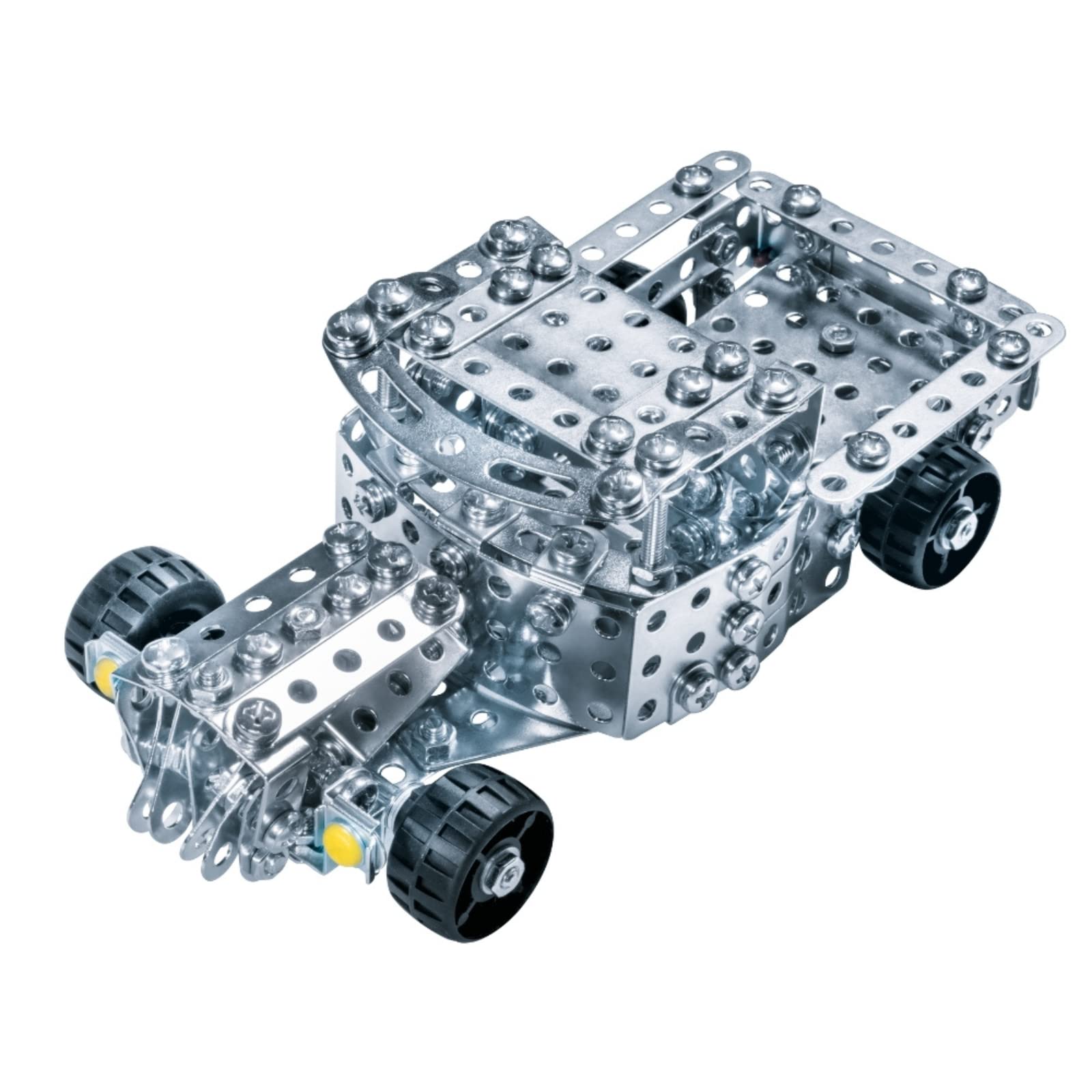 Eitech Speed Racer Modell 2 - Metallbaukasten 00231, Modellauto | 460 Teile, Metall Bausatz, DIY Lernspielzeug, Rennwagen ca. 19,5 cm, Konstruktionsspielzeug für Kinder ab 8 9 10 Jahren