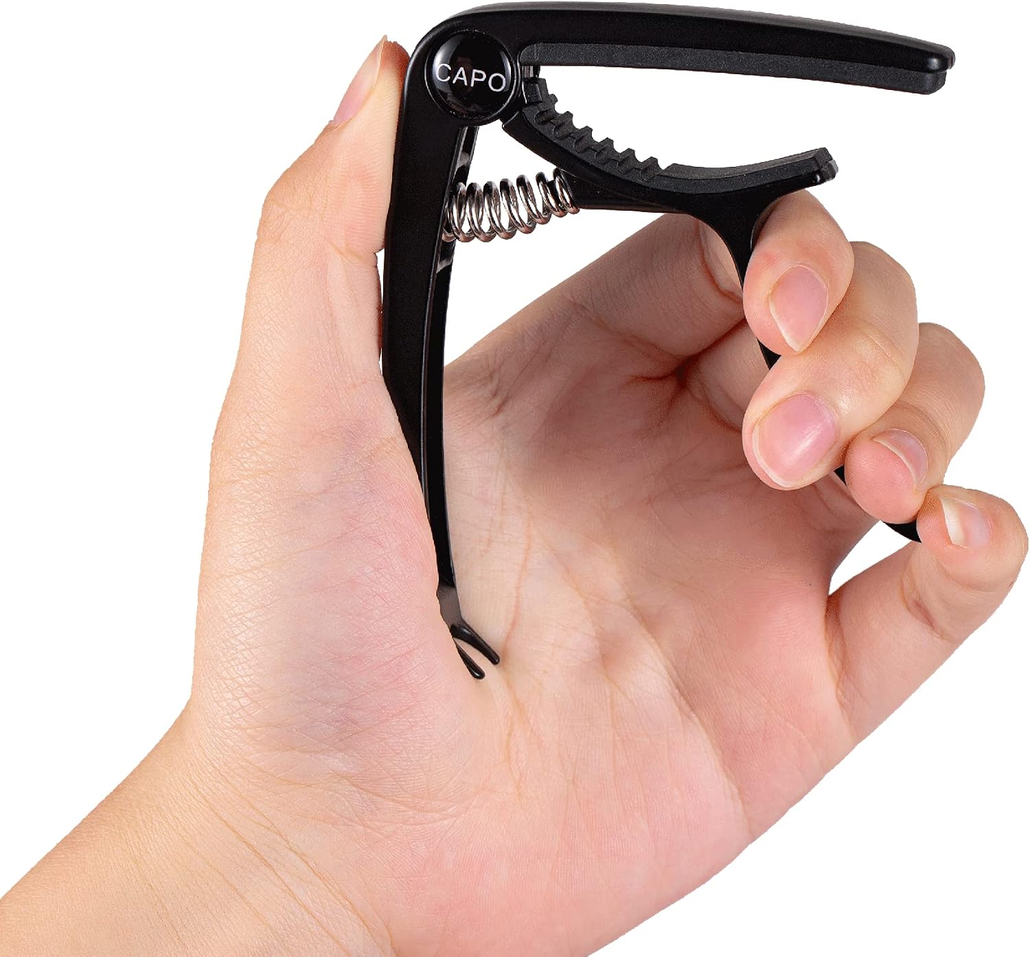 Guitar Capo 2 pack Acoustic Capo Guitar Clamp for Acoustic Electric Bass Guitar Ukulele (2 pcs Black)