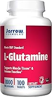 Vista 1 de Jarrow Formulations Jarrow L-Glutamine Tablets, 1000 mg, 100