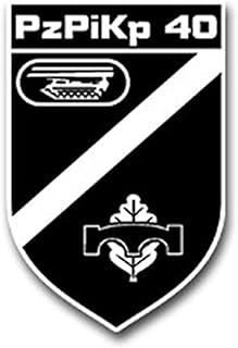 Aufkleber/Sticker PzPiKp 40 Panzerpionierkompanie Kassel BW 5x7cm#A2287