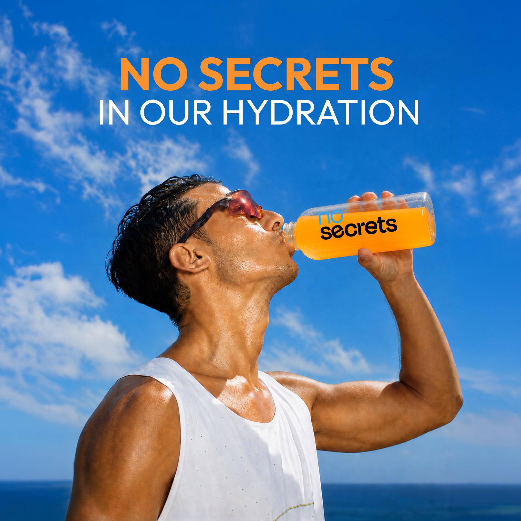 No SECRETS Perfect Hydration Duo – Orange - Pack Of 1 (20 Sticks) | Electrolytes & antioxidants | Instant Hydration & Energy | Fitness, Recovery | Low-calorie | Vegetarian — Amazon image 3