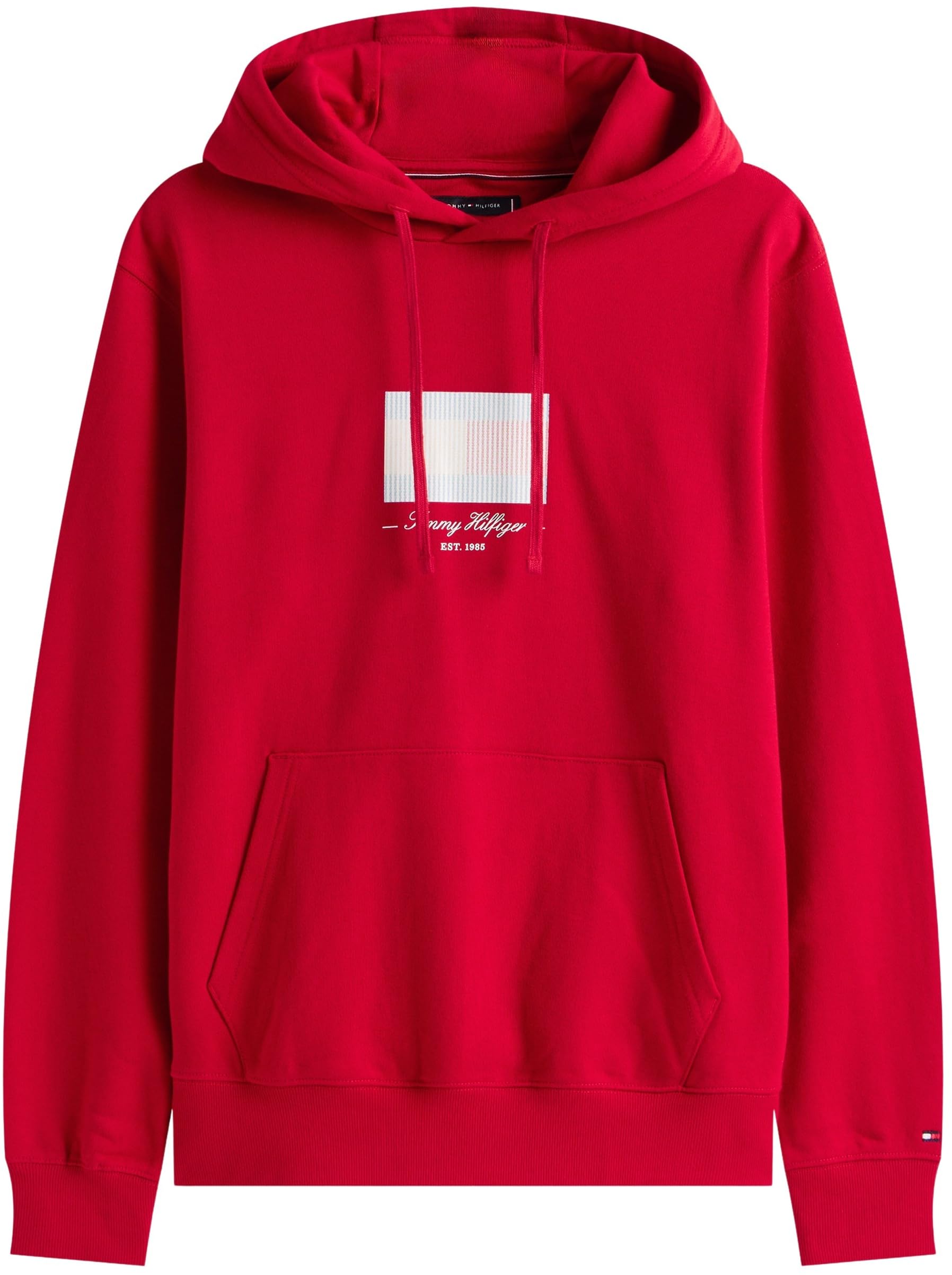 Tommy Hilfiger Herren Hoodie Ithaca Flag aus Baumwolle
