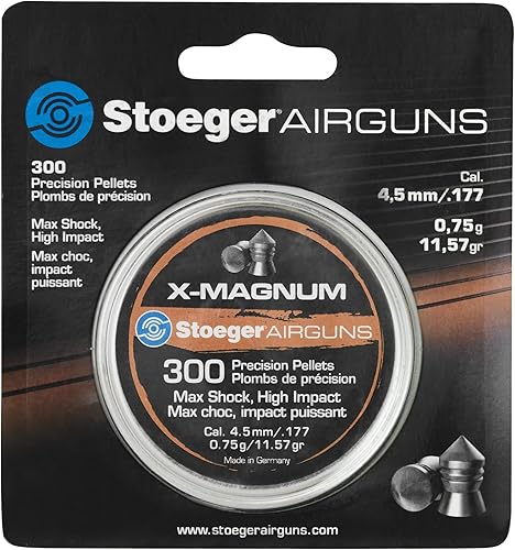 Stoeger X-Series Pellets - for Practice and Precision Targets - 177 Caliber