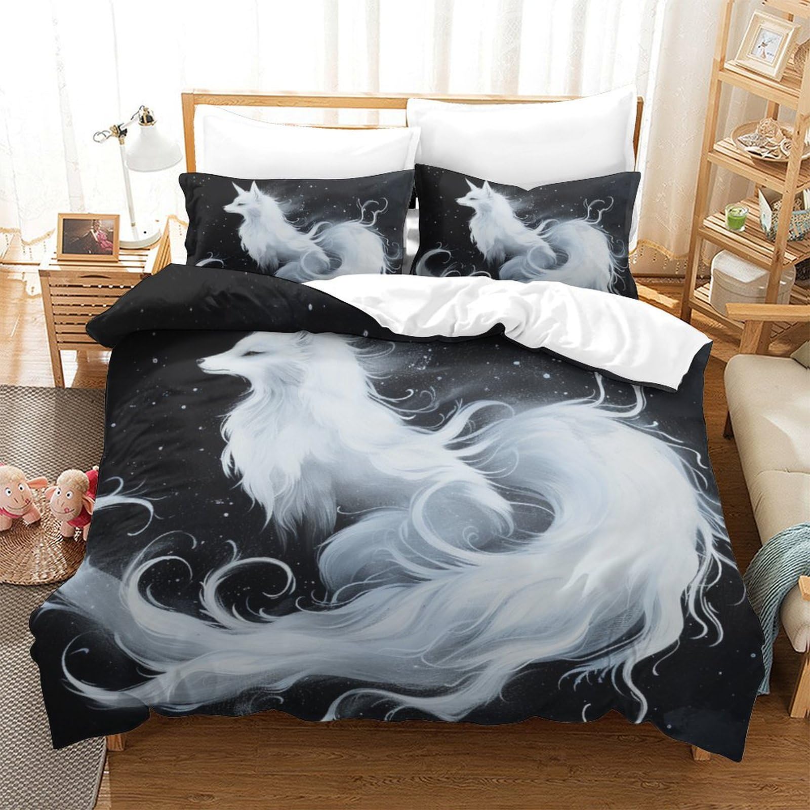 Ensemble de literie le loup ultra doux pour en finir avec les nuits trop chaudes