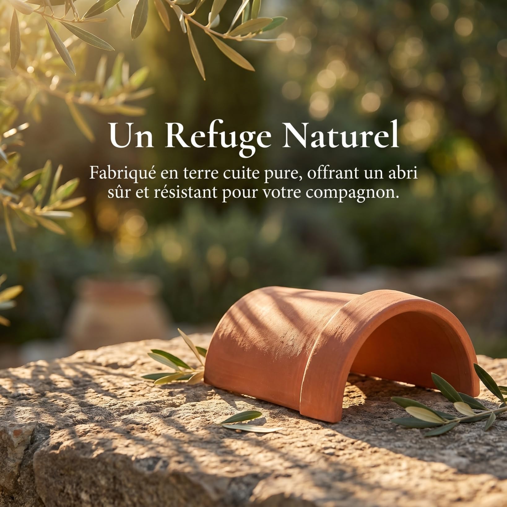 ERINGOGO Cachette Reptile Matériau Naturel Plateforme de Baignade et Abri pour Tortues Lézards Décoration de Terrarium et Multifonctionnelle