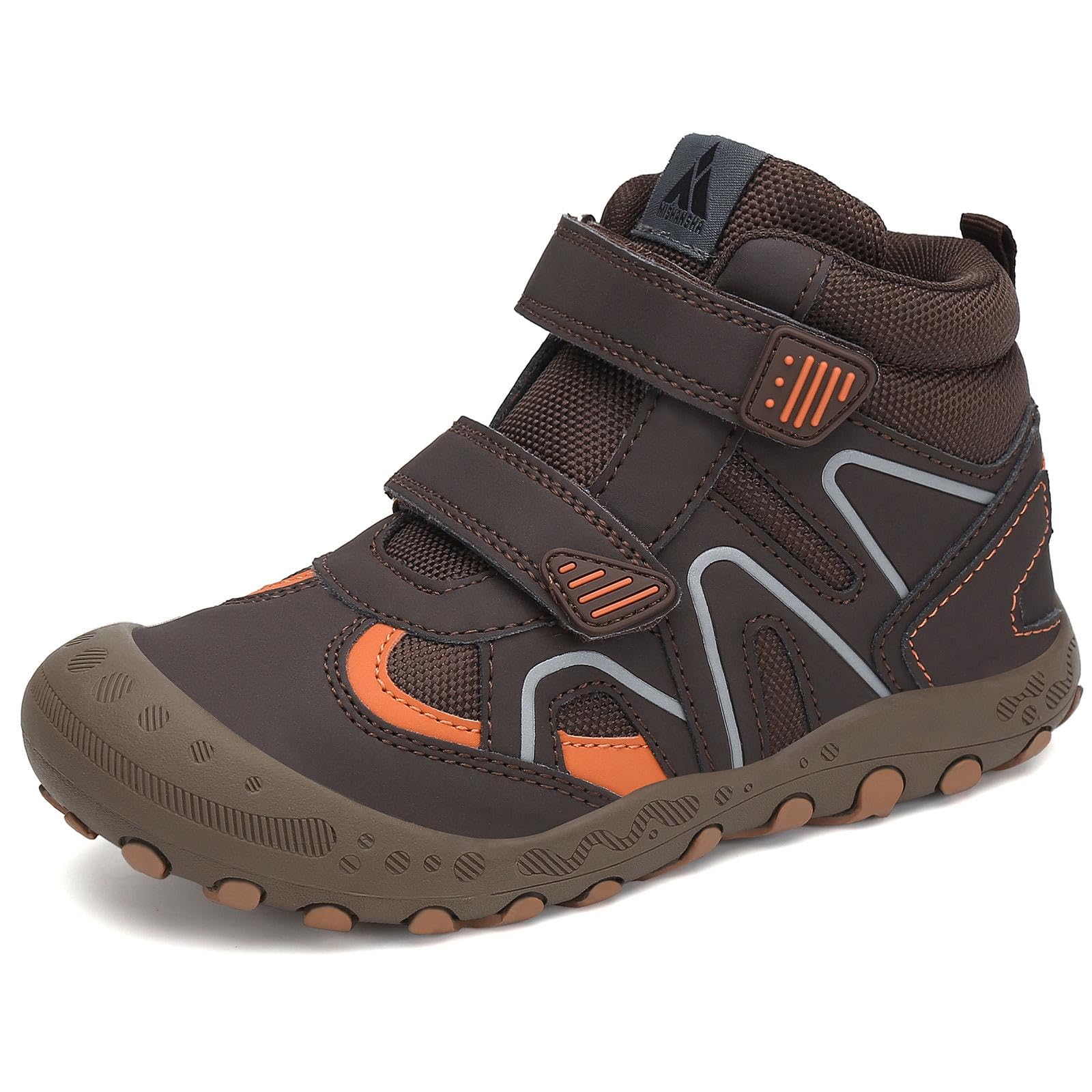 Mishansha Kids Hiking Boots Toddler Girls Boys Hiking Shoes Water-Resistant Anti-Collision Non-Slip Athletic Outdoor Trekking Boots — view 31