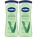 Vaseline Soothing Hydration 2-Pack - Intensive Care Moisturizing Hand and Body Lotion with Aloe, Ultra-Hydrating Lipids, 48 Hours of Moisture, 10 Oz Ea