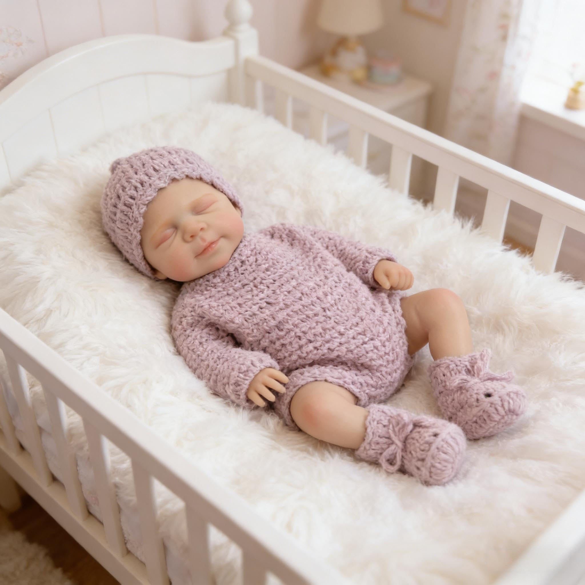 RXDOLL Mini Reborn Baby Dolls solidny silikon na całe ciało dziewczyna 30 cm pełne silikonowe lalki Reborn realistyczne lalki noworodka możliwe prezenty dla kolekcjonerów i dzieci 3+