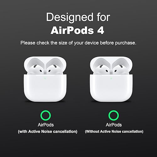 Miniatura 7 de RFUNGUANGO - Caja de carga para AirPods Pro 4 generación, modelo 2024, kit de limpieza, protección contra caídas de grado militar, función de