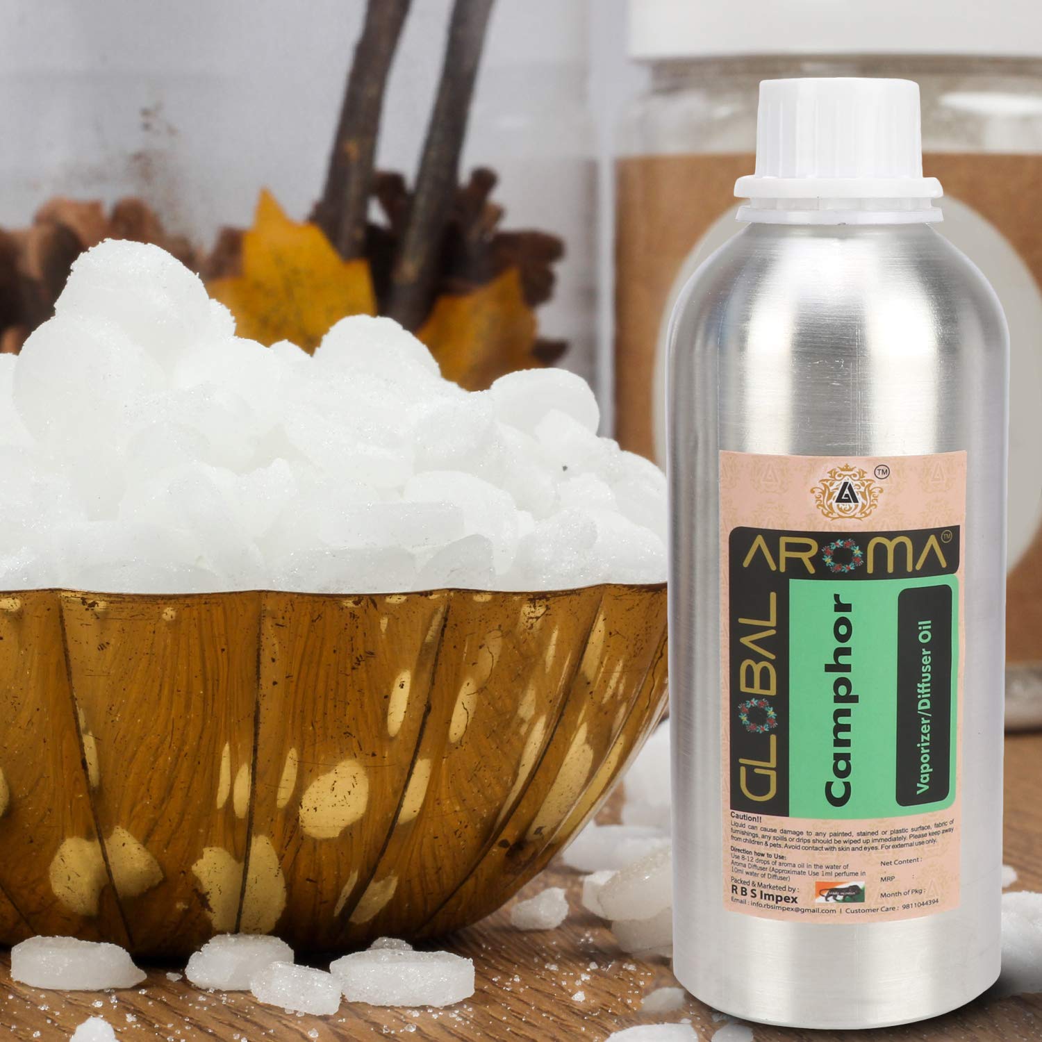 Global Aroma Camphor Diffuser Oil For Relax Calm Mood, Natural Homely Fragrance, Anxiety Free Sleep & Pure Aromatherapy (500 ML) (B0CGM3TJG8) Amazon Price History, Amazon Price Tracker