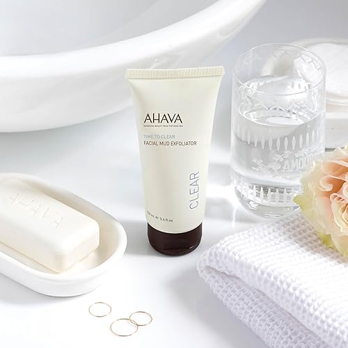 Miniatura 6 de AHAVA Exfoliante facial de barro, 3.4 onzas líquidas