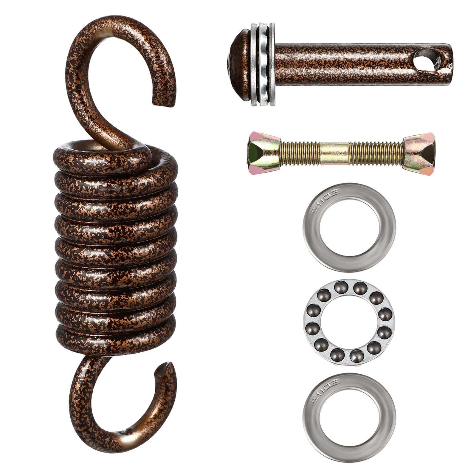 VANZACK Hängesessel Zubehör Set Hängendes Zubehör für Schwinghaken Geeignet für Hängematten Schaukelstühle und Haken und Schrauben für Sichere