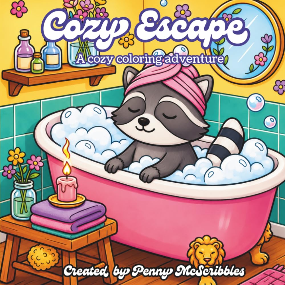Cozy Escape: A cozy coloring adventure