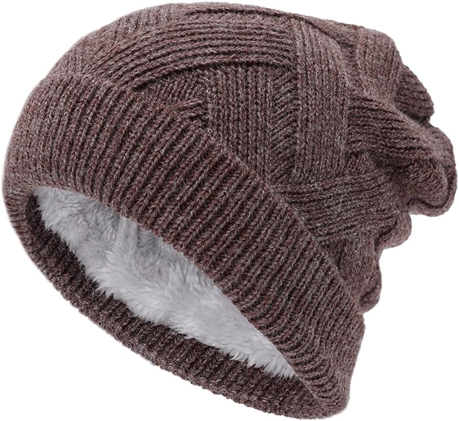 Hat Winter Women's Solid Color hat Bucket Cap Fisherman's Retro Knitted Wool Basin Bucket