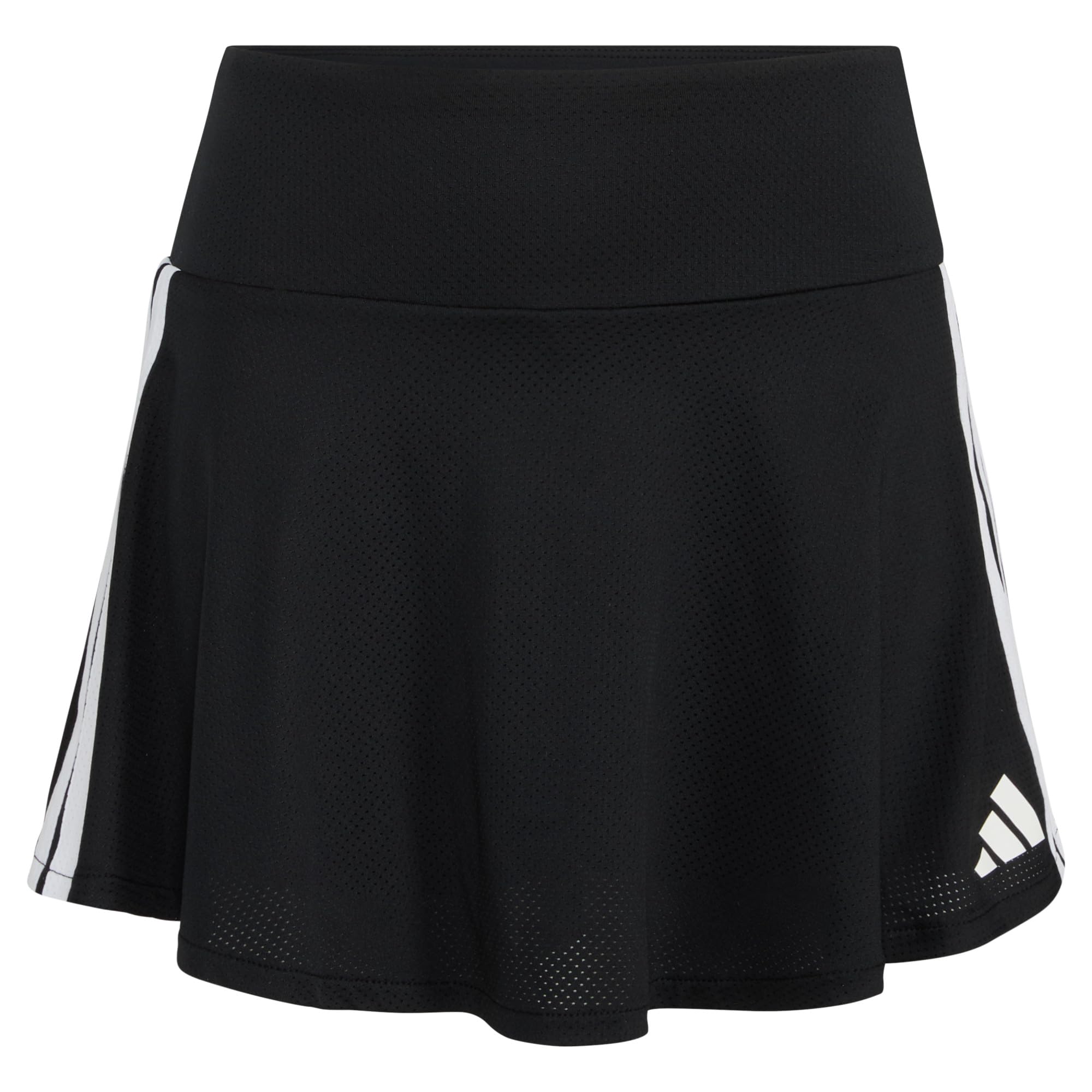 

                                                    Adidas Girls' 3-Stripe Flounce Skort, Black, Mediu