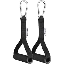 2 Pieces Resistance Grips Pull Handle Strength Training Accessories for Machine Smith Resistance Band Multi Station
