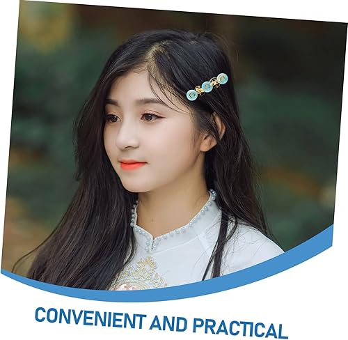 Miniatura 7 de COHEALI 4 Pcs Hairpin Silicone Mold Hair Clip Hairpin Handicraft Maker Barrette Resin Molds Jewelry Molds Crystal Hair Accessories Jewelry Resin