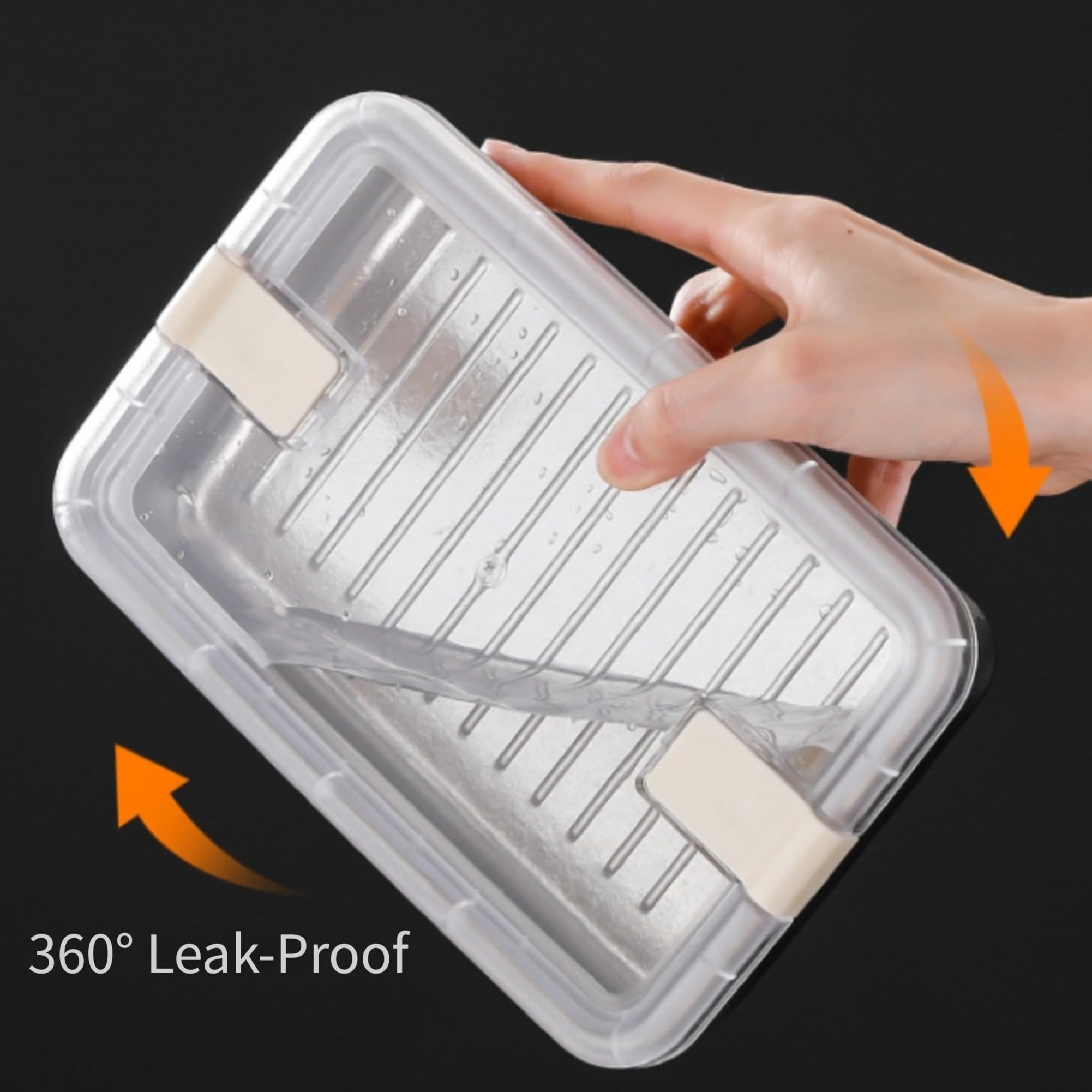 Contenedor Hermético para titanio Meal Prep 12.7cm Contenedor(2000ml)
