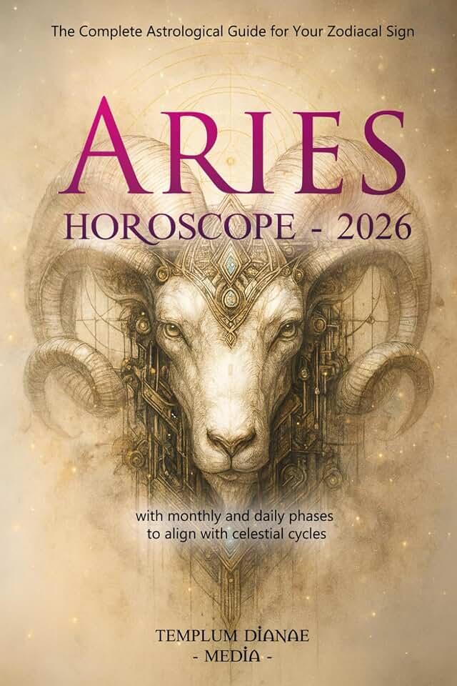 Templum Dianae Media Aries Horoscope - 2026: The Complete Astrological Guide for Your Zodiacal Sign with monthly and daily phases to align with celestial cycles