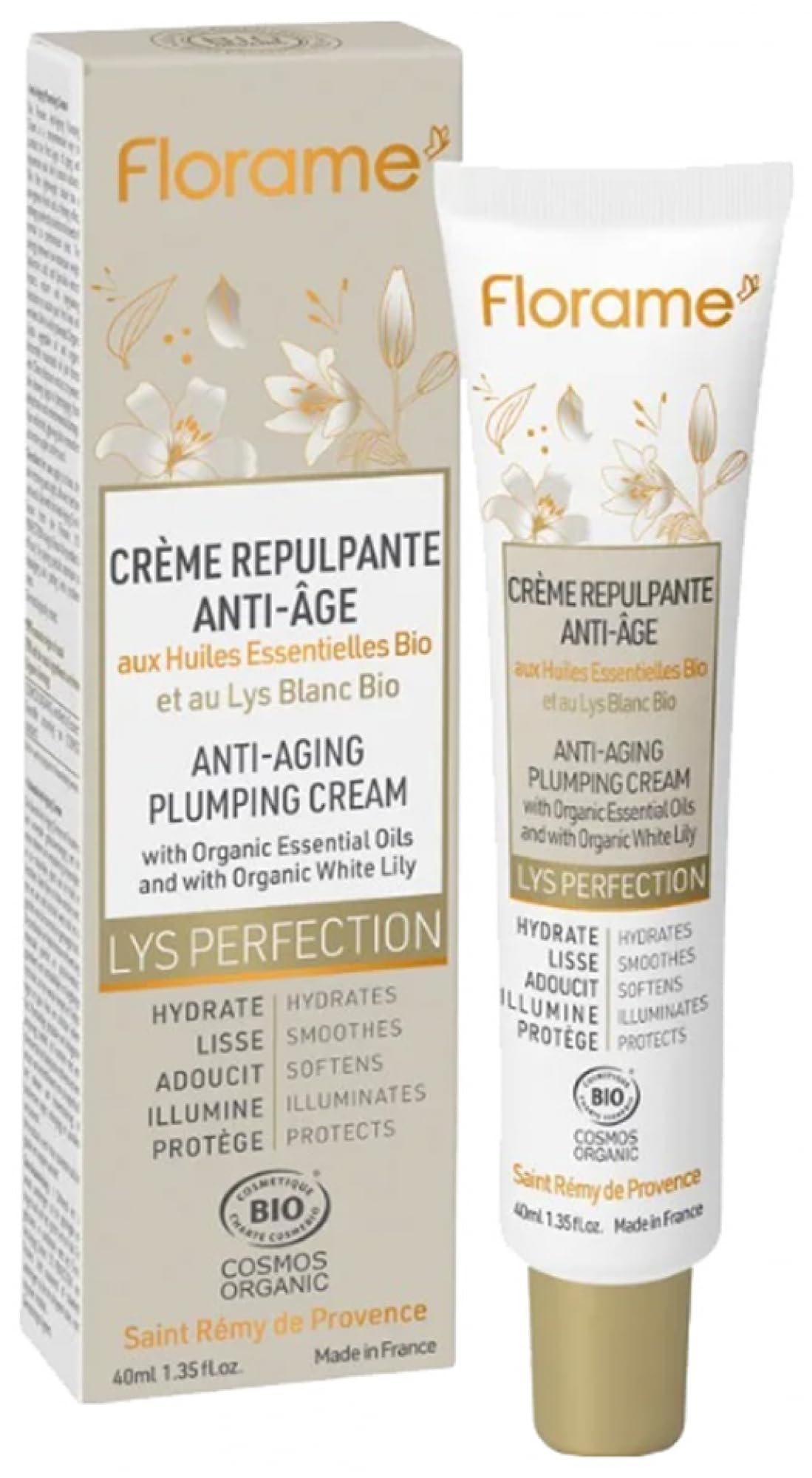 Florame Lys Perfection Anti-Aging Plumping Cream 40 ml