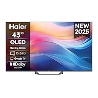 Haier QLED 4K UHD H43S80FUX 43'' Smart TV, Google TV